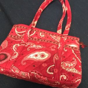 VERA BRADLEY Purse w/ Pockets Inside & Out